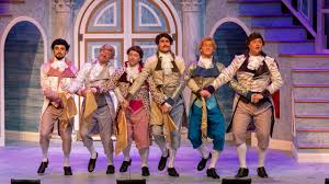 members of the canclelight dinner theater dancing