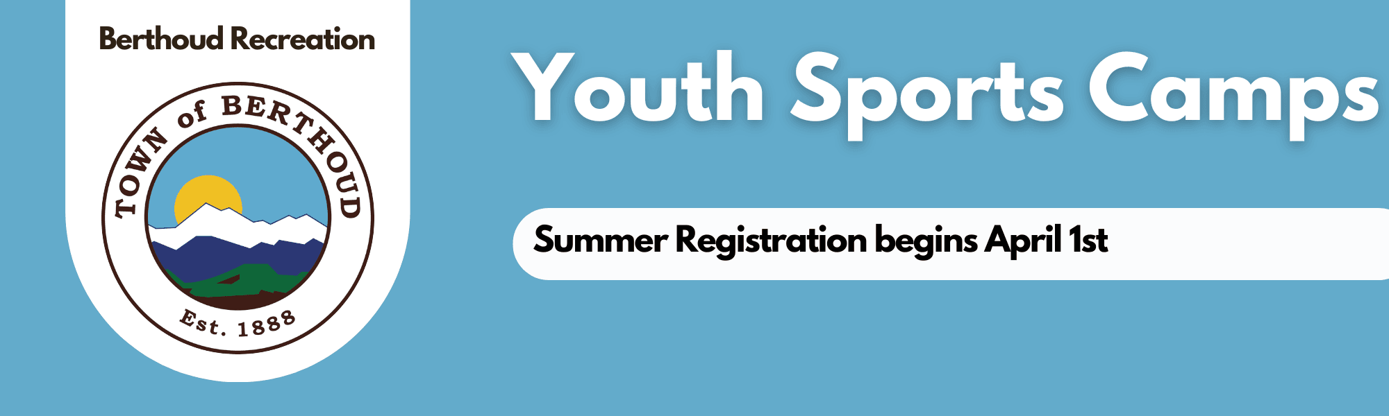 Youth Sports Camps Banner