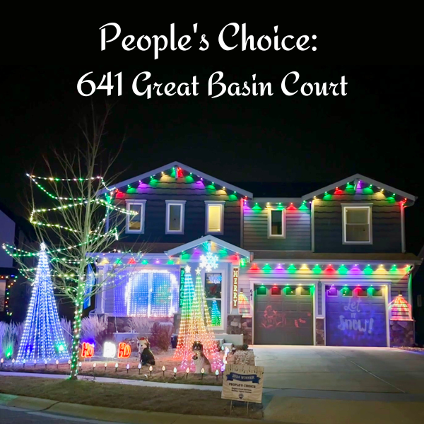 People's Choice Winner 641 Great Basin Court